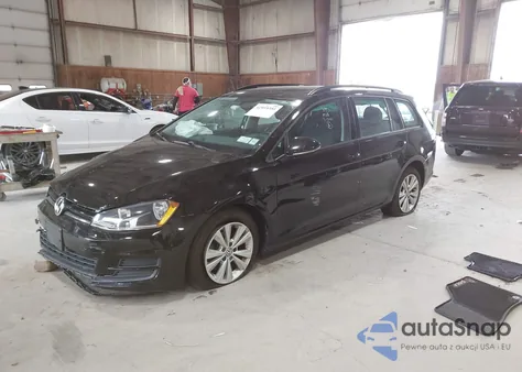 2017 Volkswagen Golf Sportwagen Tsi S z USA, uszkodzony, nr VIN 3VW017AU6HM529949